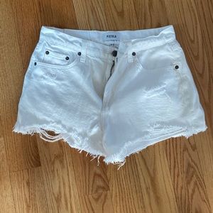 Pistola white denim jeans in size 26
